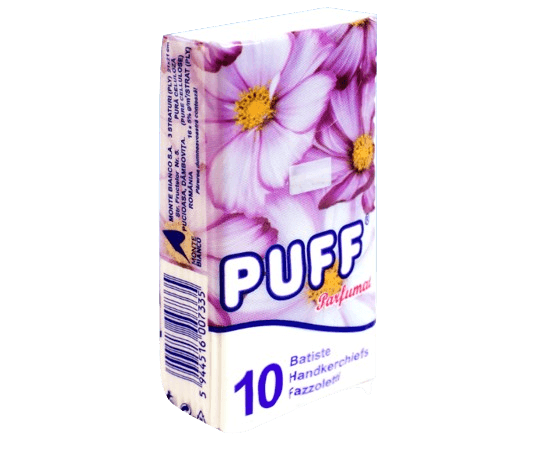 Puff 3 str. parfumate